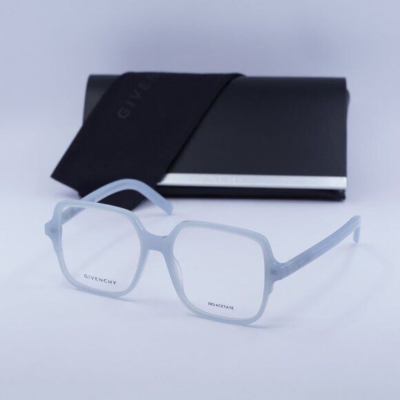 Givenchy 🕶️ New Givenchy GV50044I 084 Eyeglasses - Shiny Blue Frame Size ONE SIZE - 10 Thumbnail