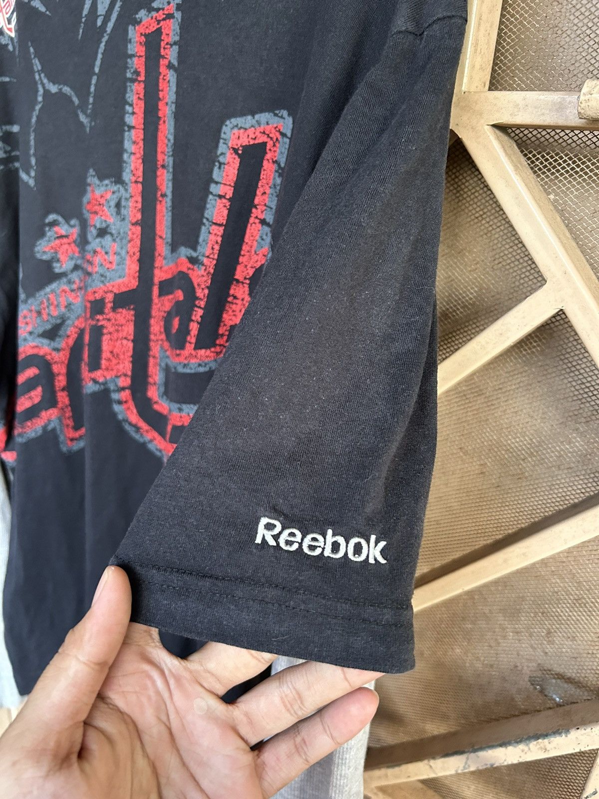 Reebok 💸BINDINGOFFER💸Reebok double layer washington longsleeve Size US XL / EU 56 / 4 - 5 Thumbnail