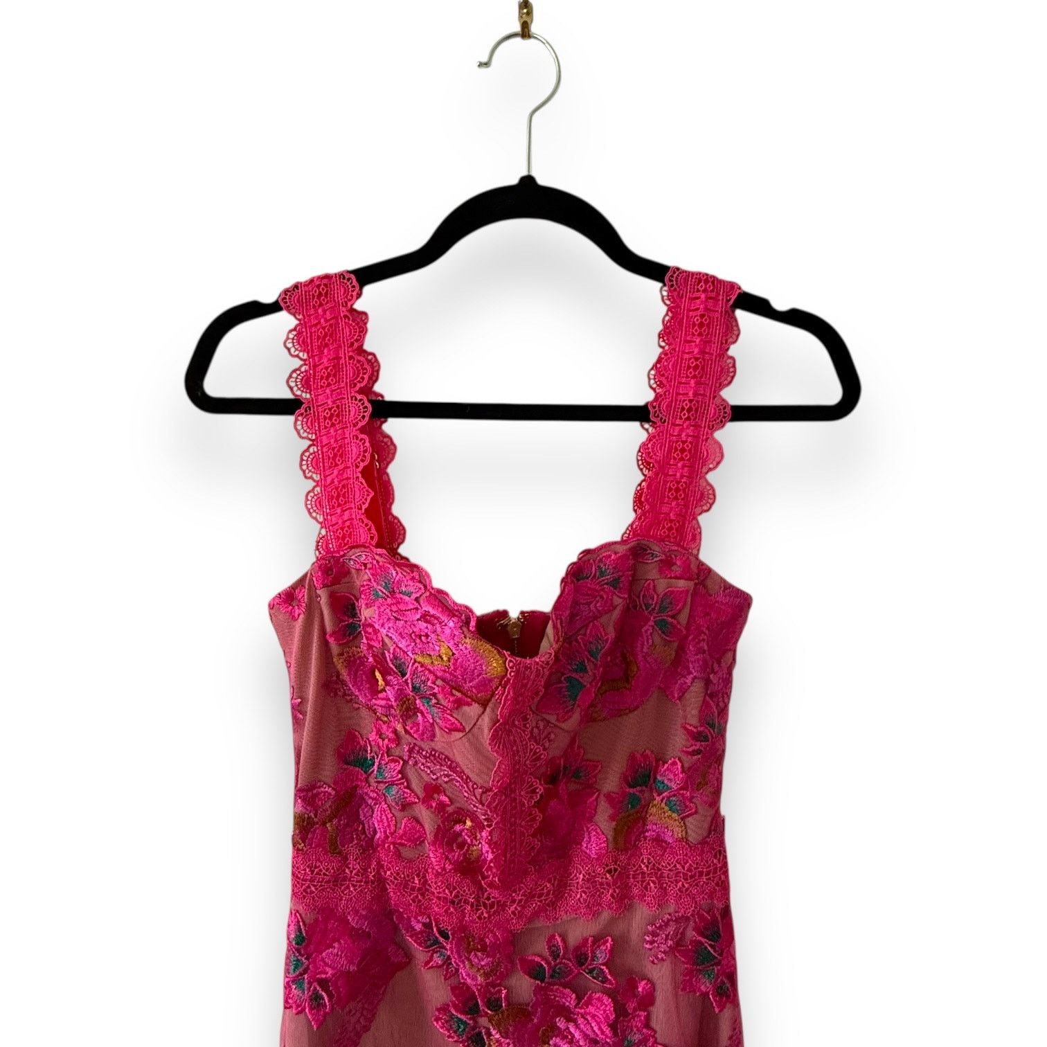 bronx and banco eva midi dress in fuchsia Eva Midi Dress fuschia Bronx And Banco by Bronx And Banco