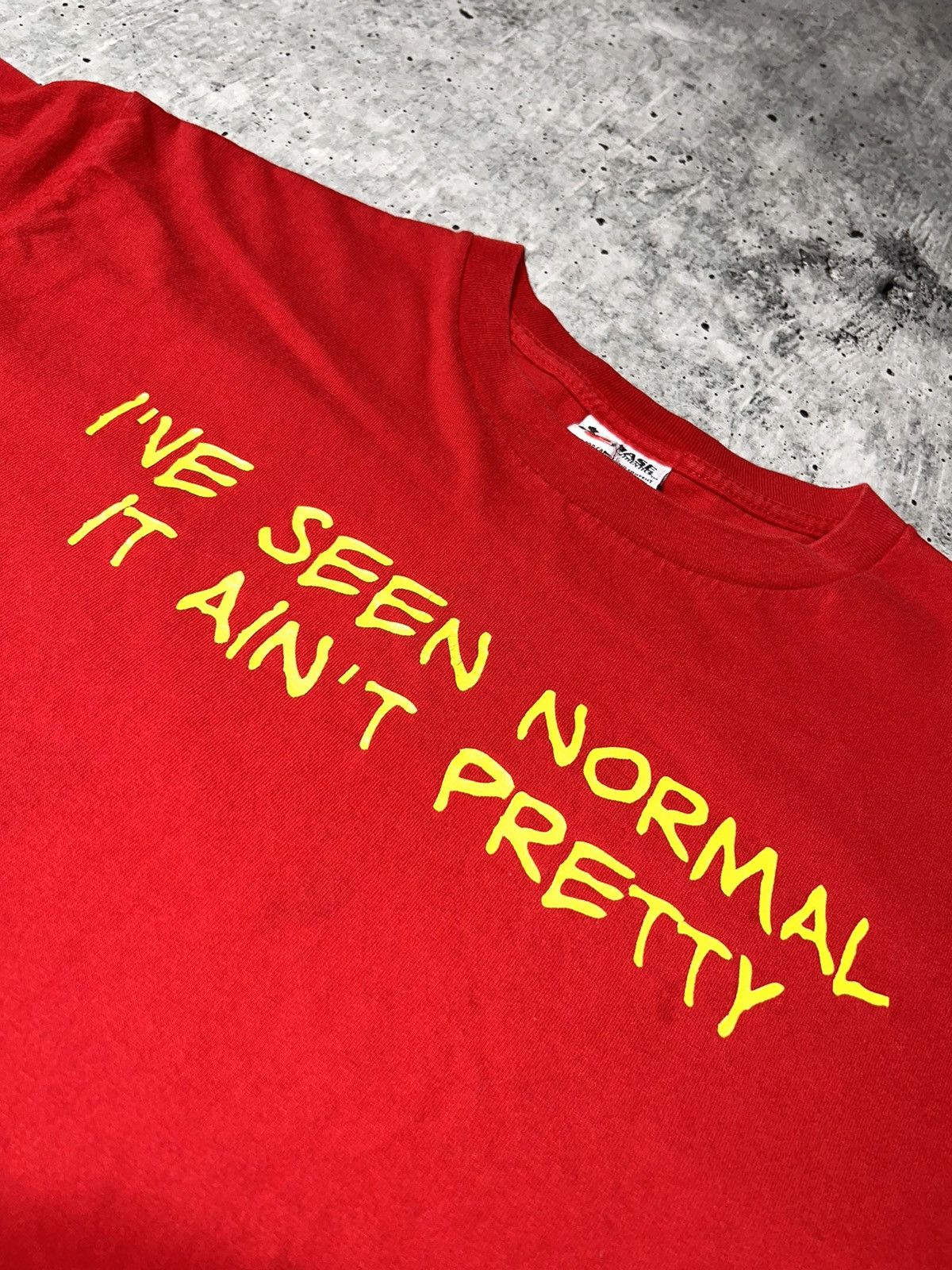 Vintage Vintage Y2K Funny Saying Graphic Tee Size US XL / EU 56 / 4 - 2 Thumbnail