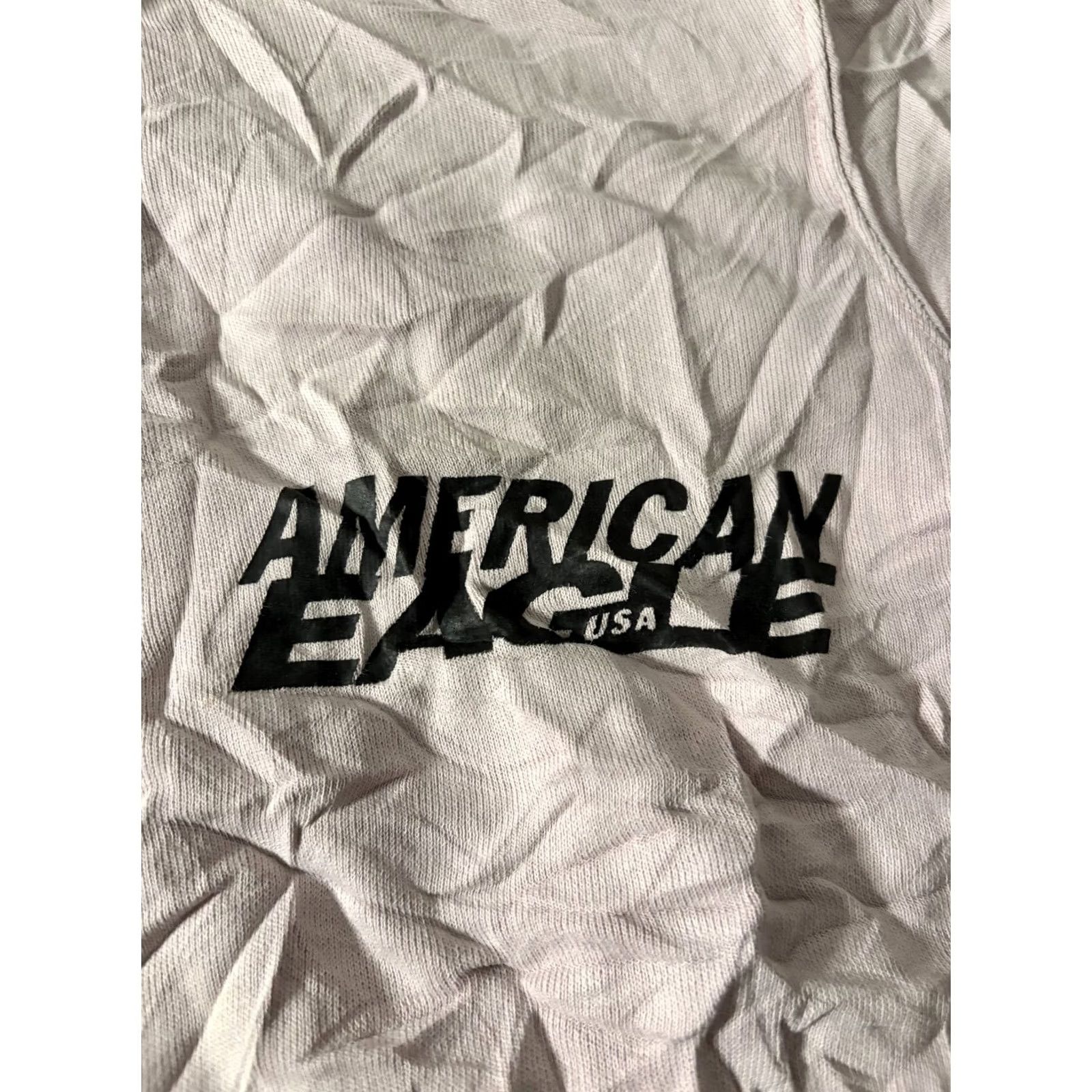 Vintage American Eagle Shirt Mens S Pink Hoodie Thermal Pullover Sweatshirt Logo Size US S / EU 44-46 / 1 - 4 Thumbnail