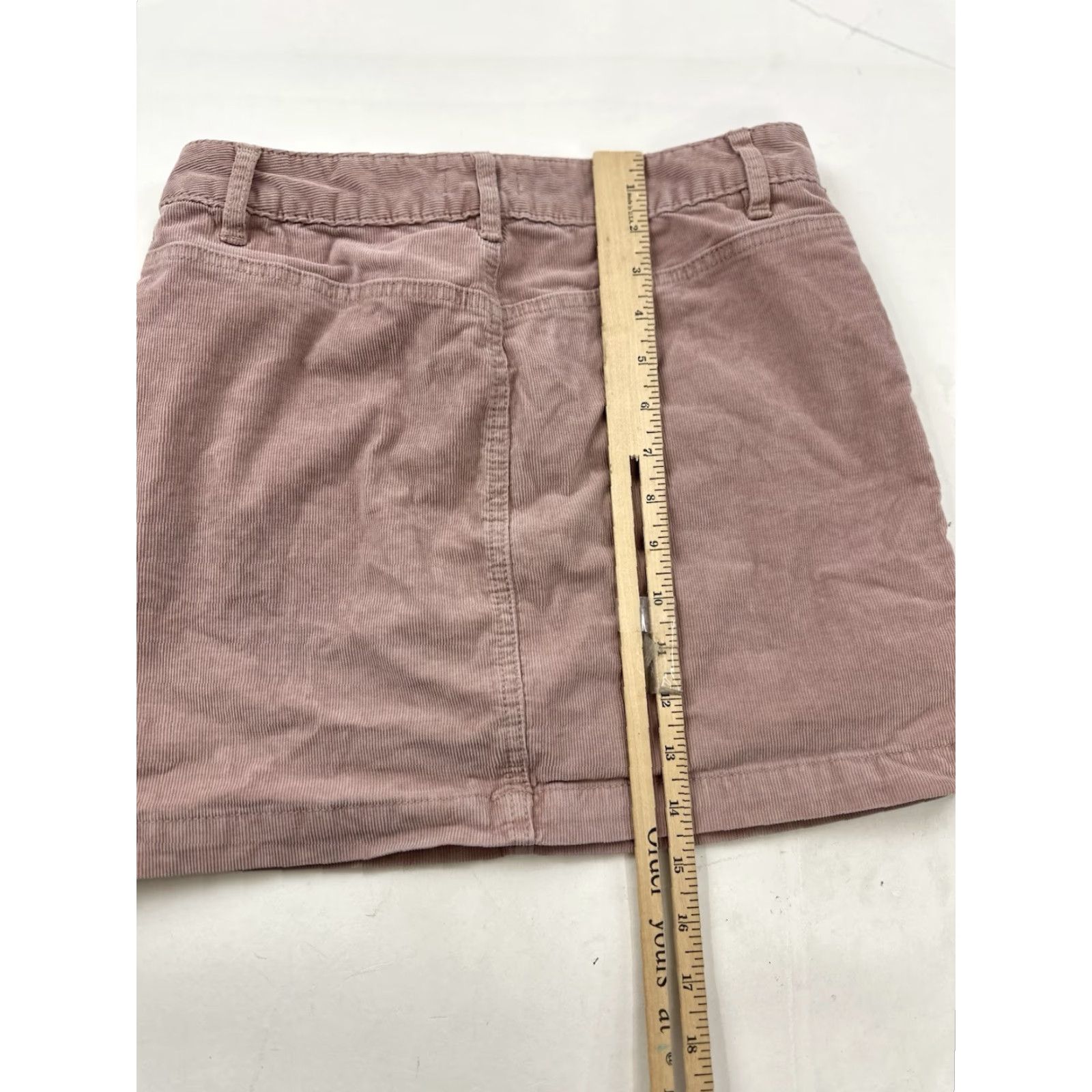 Bdg Urban Outfitters BDG Pink Corduroy Mini Skirt, Size 2, Women Size 26" / US 2 / IT 38 - 6 Thumbnail