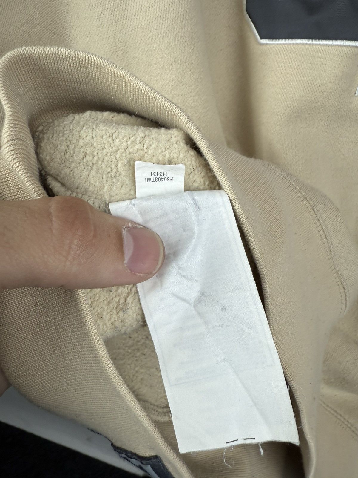 Nike × Vintage 00s🔥Nike Cortez 04 Beige Large Mens Hoodie VnTg y2k OG Size US L / EU 52-54 / 3 - 10 Thumbnail