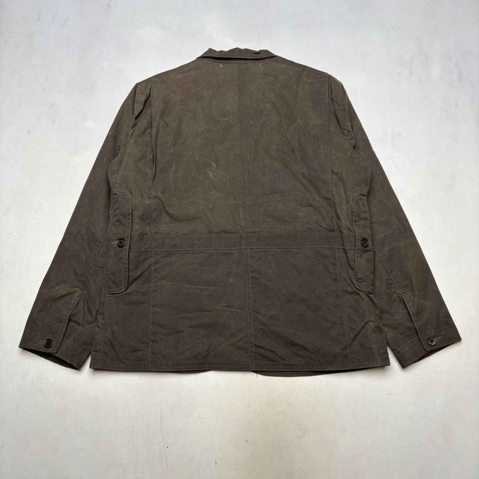 Billy Reid Billy Reid MSL ALA Waxed Cotton Chore Coat Men's Medium Size US M / EU 48-50 / 2 - 3 Thumbnail