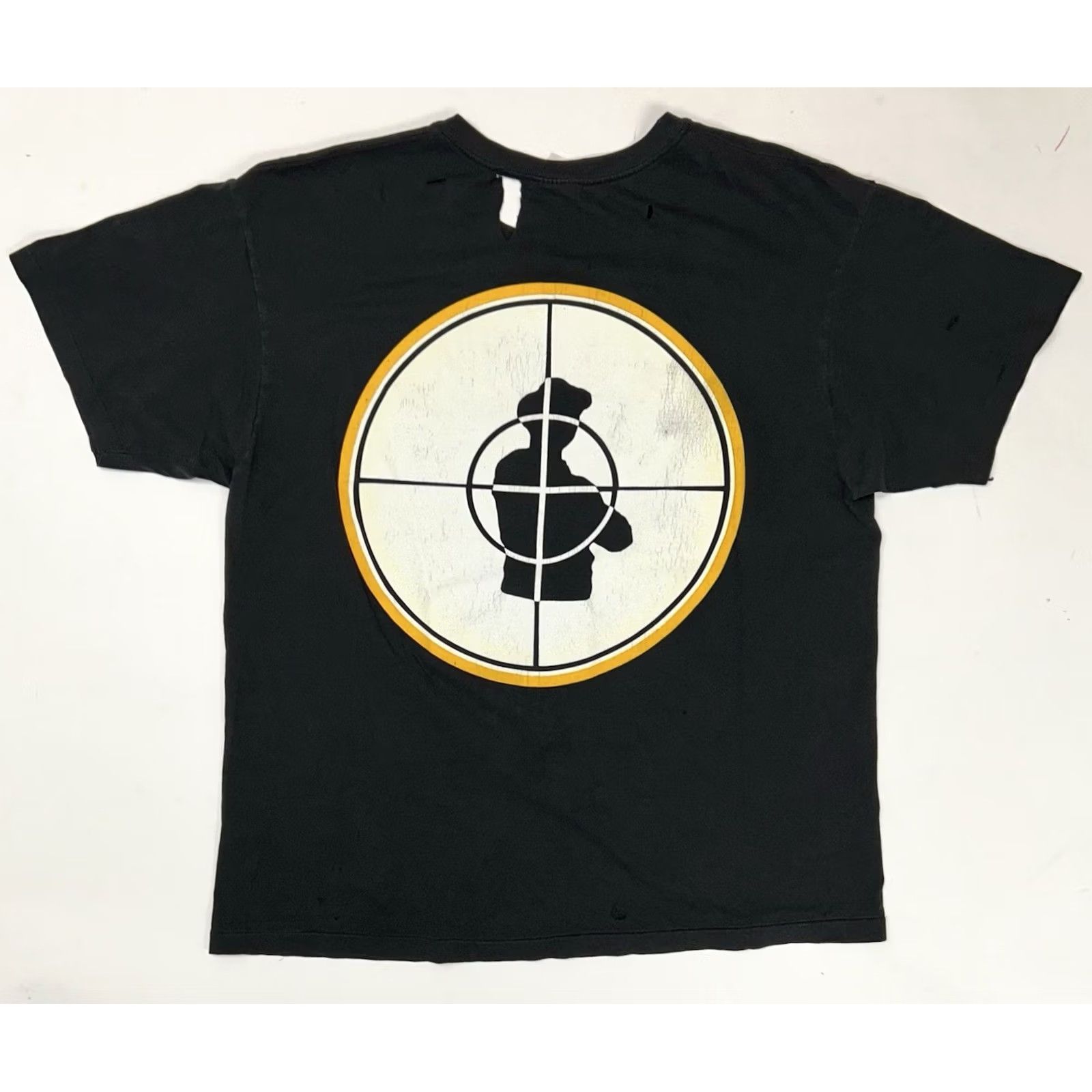 Hanes VINTAGE Public Enemy Rap Tee XL Dry Rot As Is Can Be Worn 90s Rare Display Item Hanes Black Size US XL / EU 56 / 4 - 2 Thumbnail