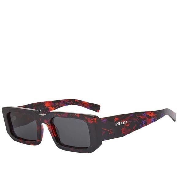 Prada New - Prada PR 06YSF 06V5S0 Rectangle Sunglasses Size ONE SIZE - 4 Thumbnail