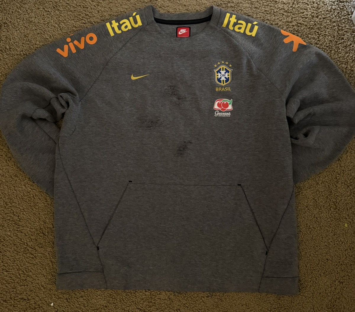 Nike Nike Brazil Crewneck Size US XXL / EU 58 / 5 - 1 Thumbnail