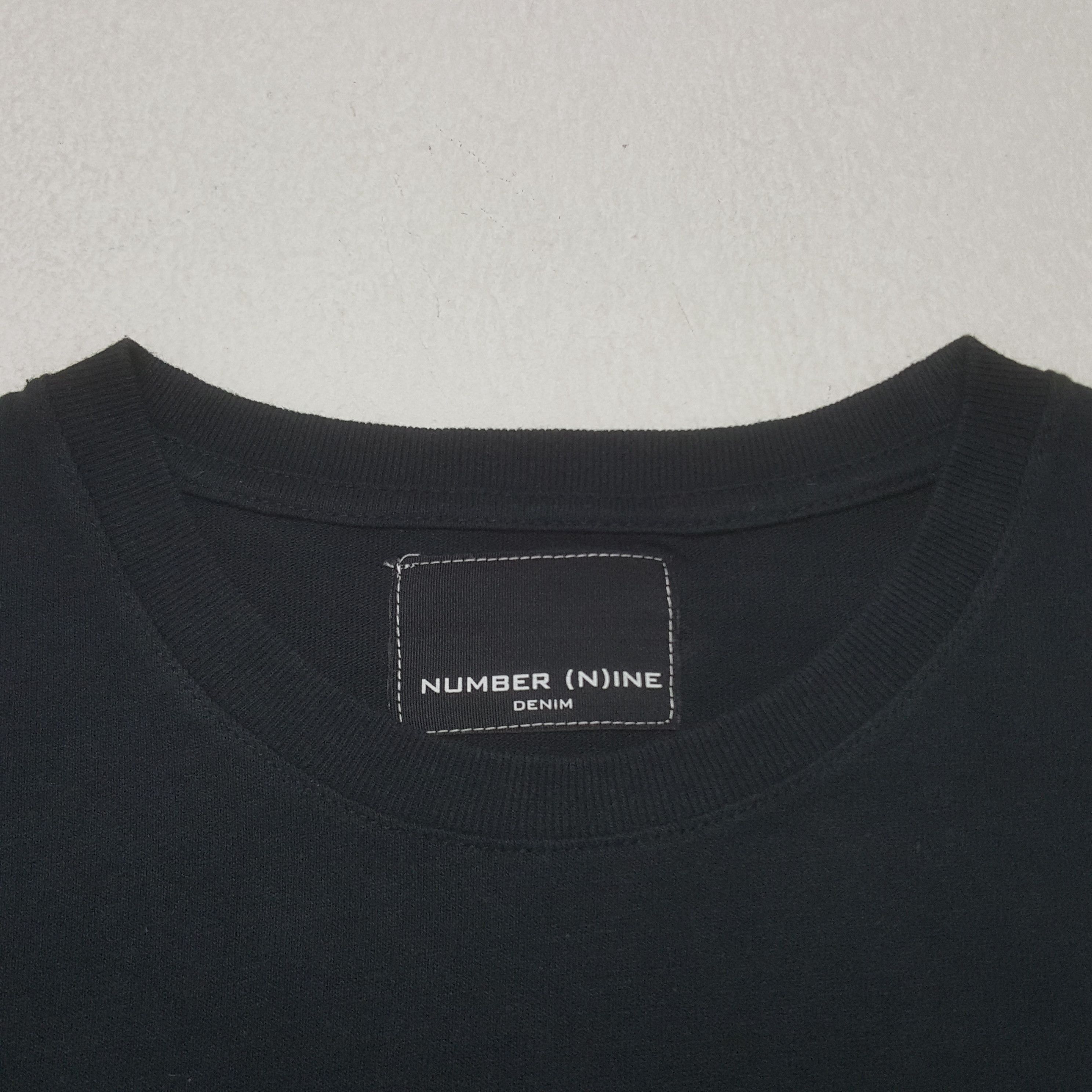 Japanese Brand × Number (N)ine × Vintage Vintage Number (N)ine Custom Art Single Pocket Tshirt Size US S / EU 44-46 / 1 - 5 Thumbnail