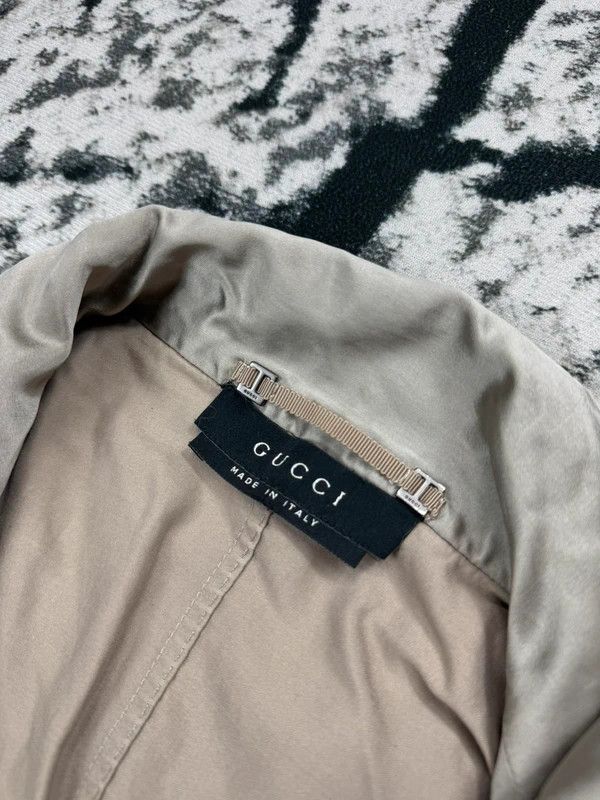 Gucci Gucci Lightweight Jacket Gray Cream Viscose Italy M Size M / US 6-8 / IT 42-44 - 4 Thumbnail