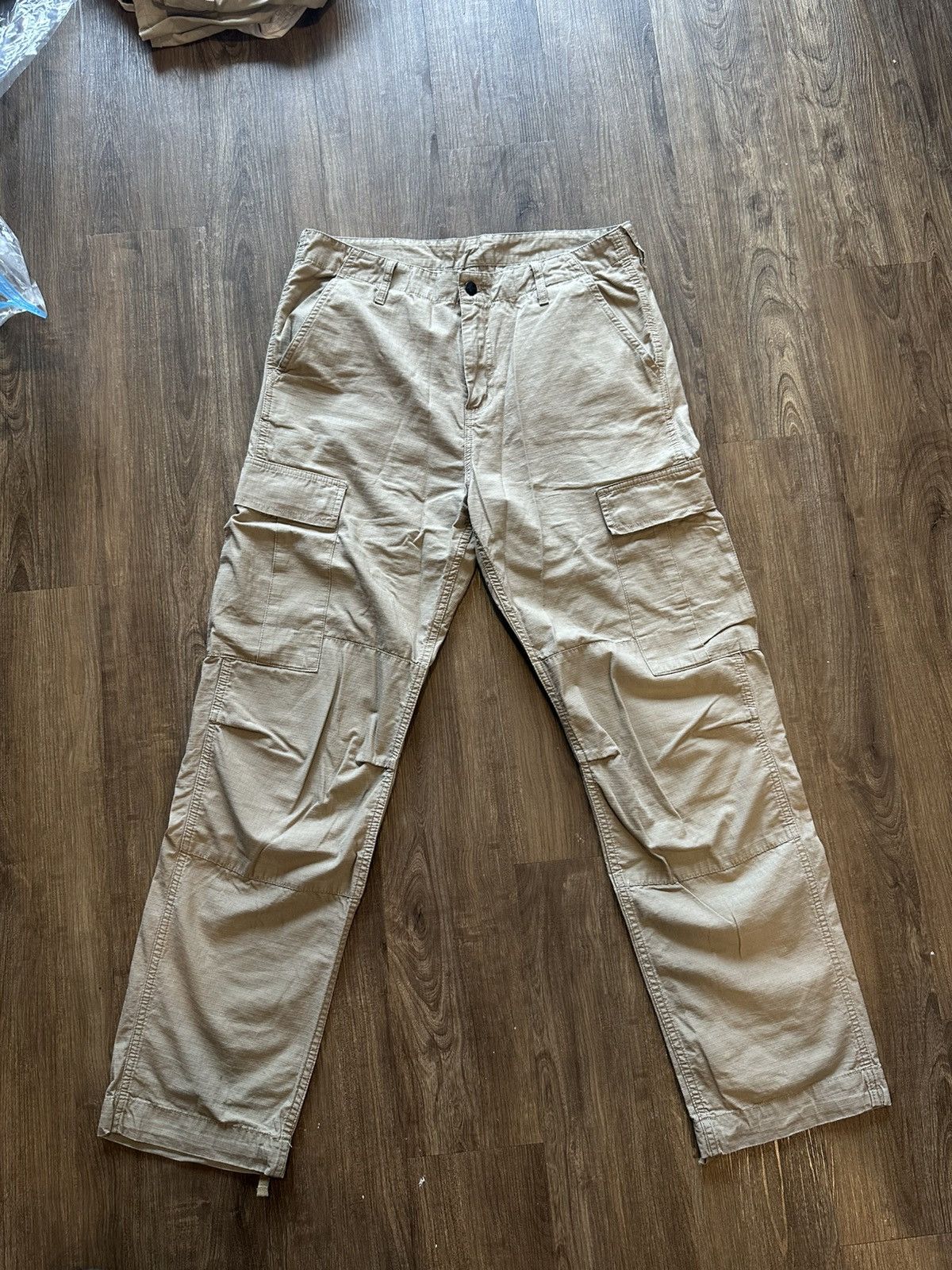 Carhartt Wip Cargo Carhartt WIP double knee pants Size US 33 - 1 Thumbnail