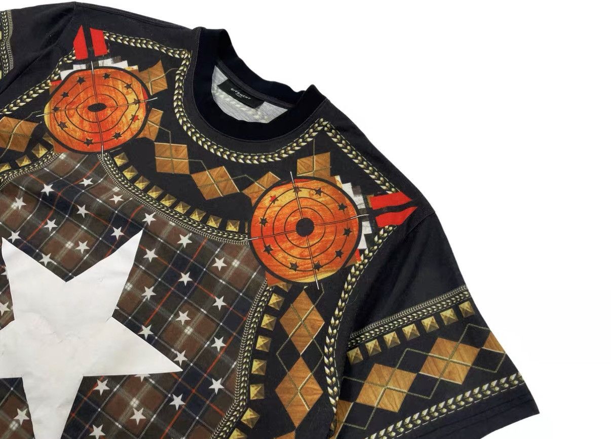 Givenchy Givenchy Checkerboard Star Bullseye Short Sleeve J31 Size US M / EU 48-50 / 2 - 3 Thumbnail