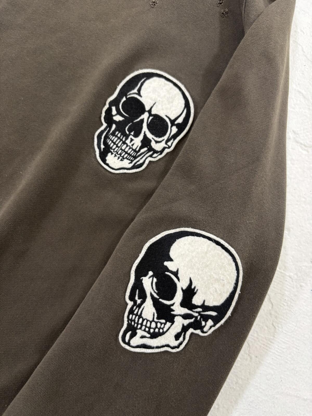 Number (N)ine Number (N)ine Double Skull Hoodie Size US M / EU 48-50 / 2 - 2 Thumbnail