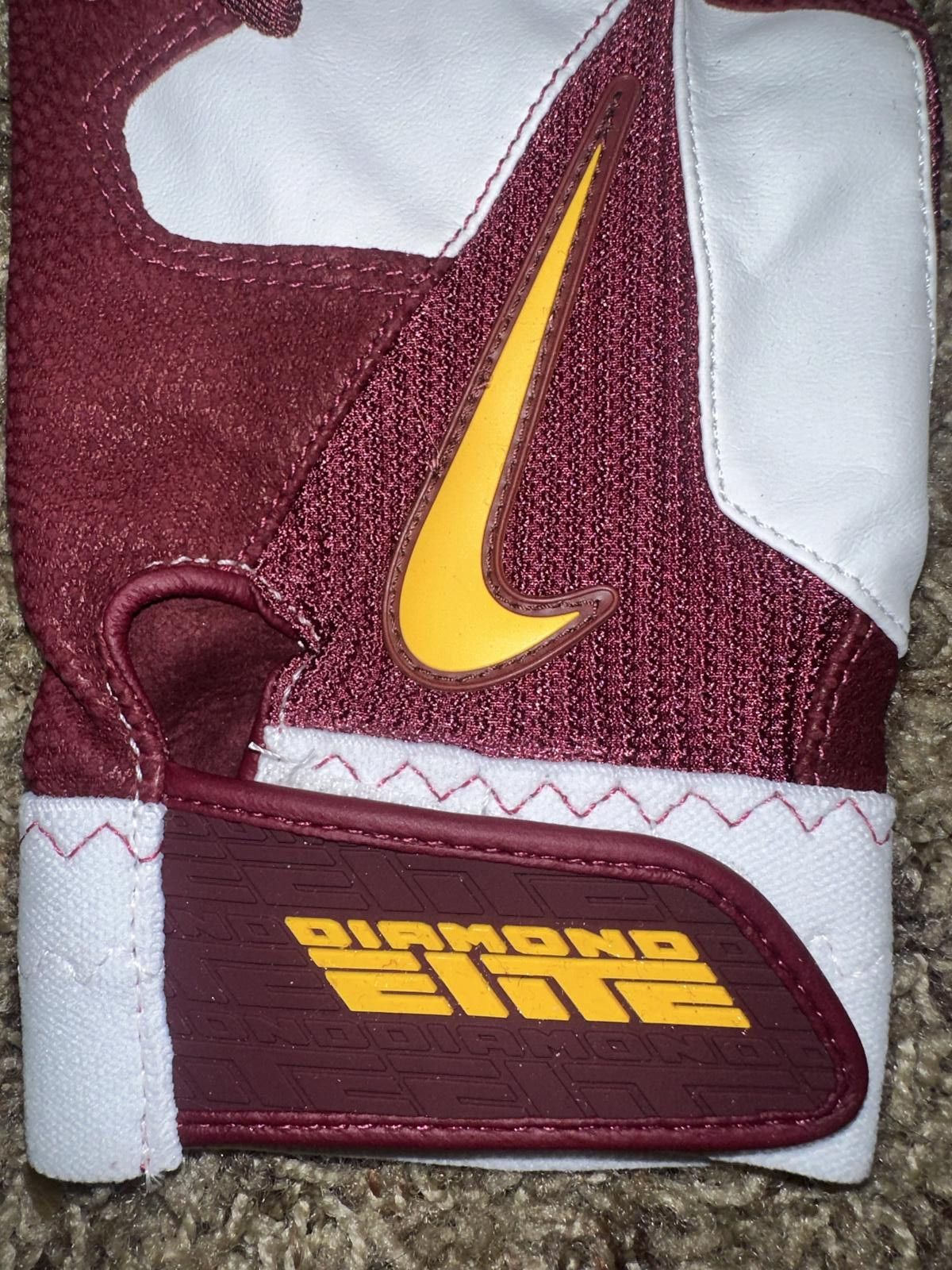 Nike Nike Adult Promo Diamond Elite Pro II Batting Gloves Sample Size ONE SIZE - 8 Thumbnail