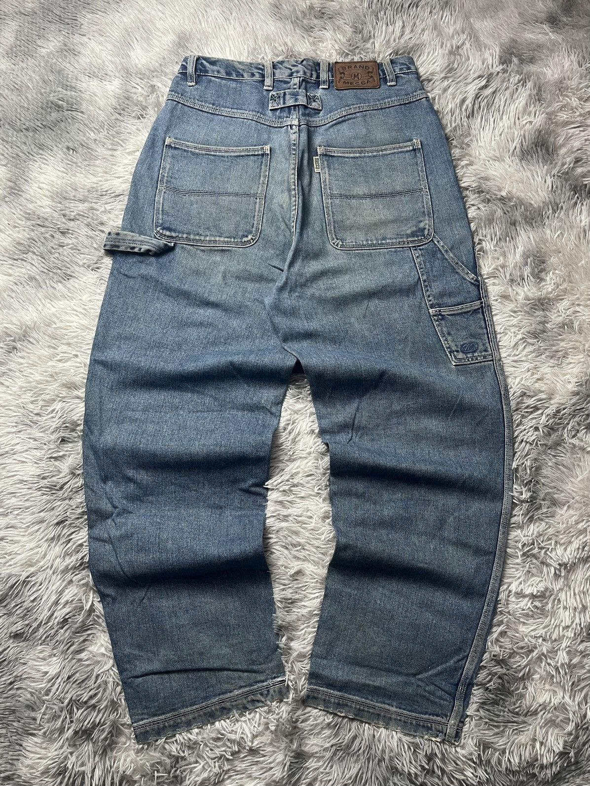 Mecca Vintage Mecca carpenter jeans pants Size US 34 / EU 50 - 6 Thumbnail