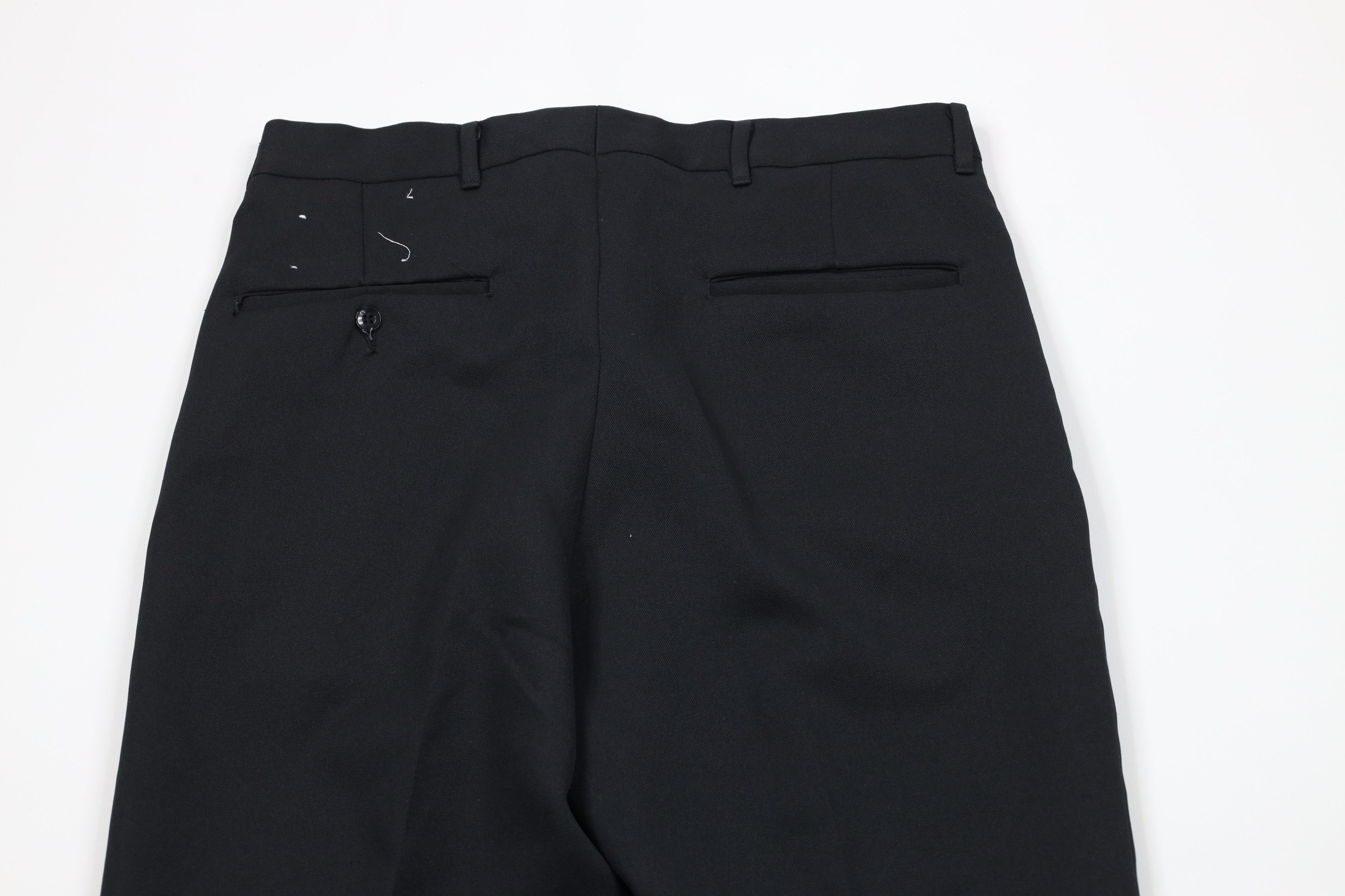 Vintage Vintage 70s Streetwear Flared Chinos Chino Pants Black USA Size US 30 / EU 46 - 9 Thumbnail