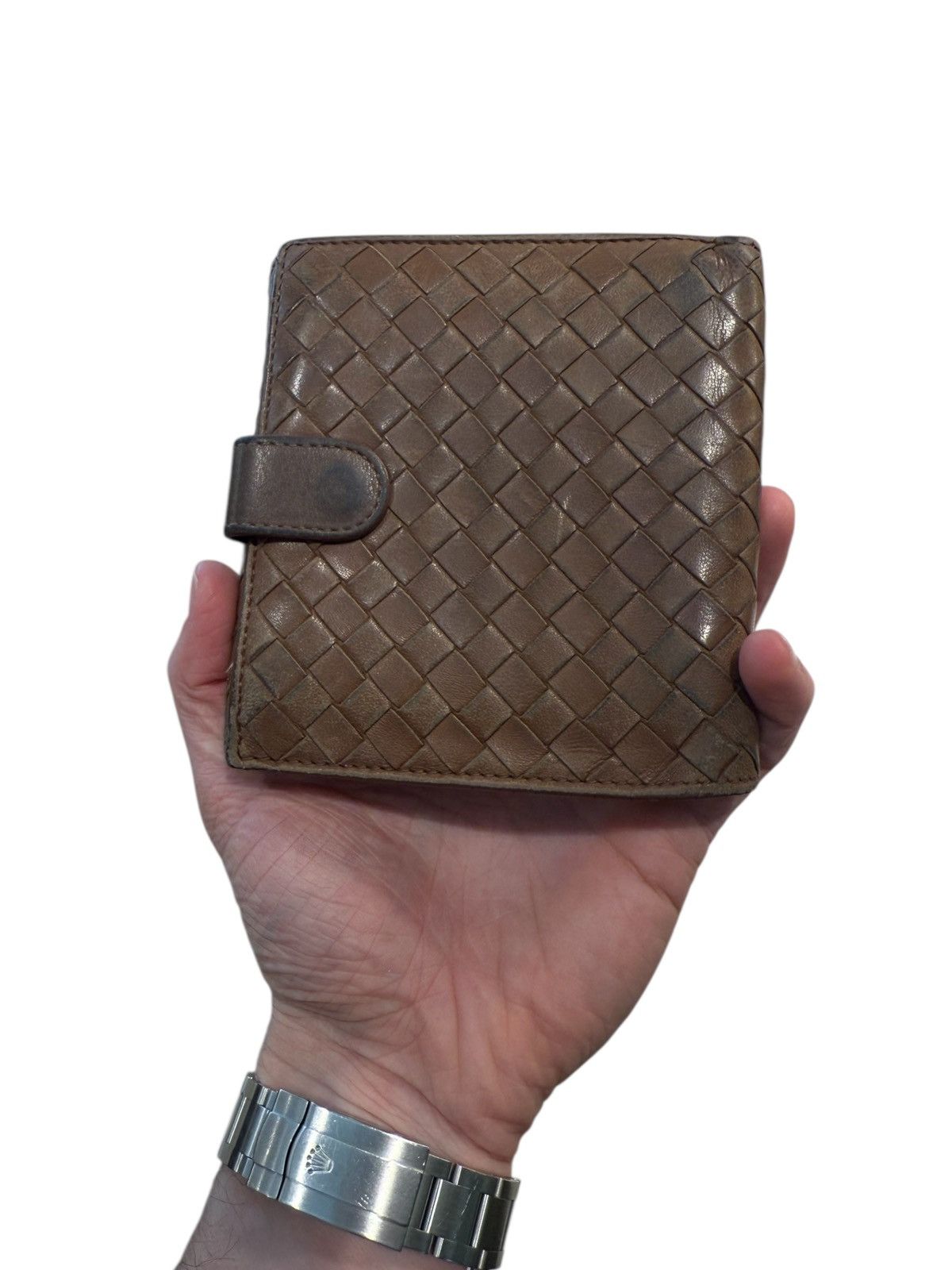 Bottega Veneta Bottega Veneta mens brown bifold wallet Size ONE SIZE - 2 Thumbnail