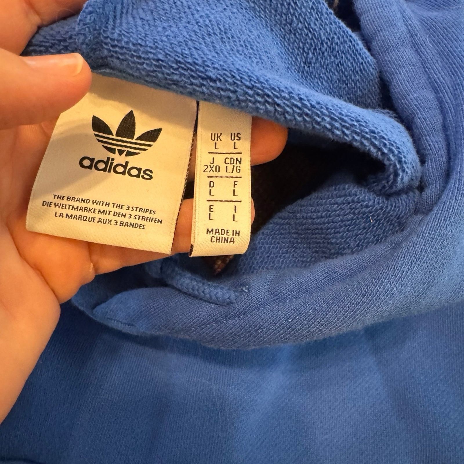 Adidas Adidas Real Scarf hoodie soccer men’s Size US L / EU 52-54 / 3 - 6 Thumbnail