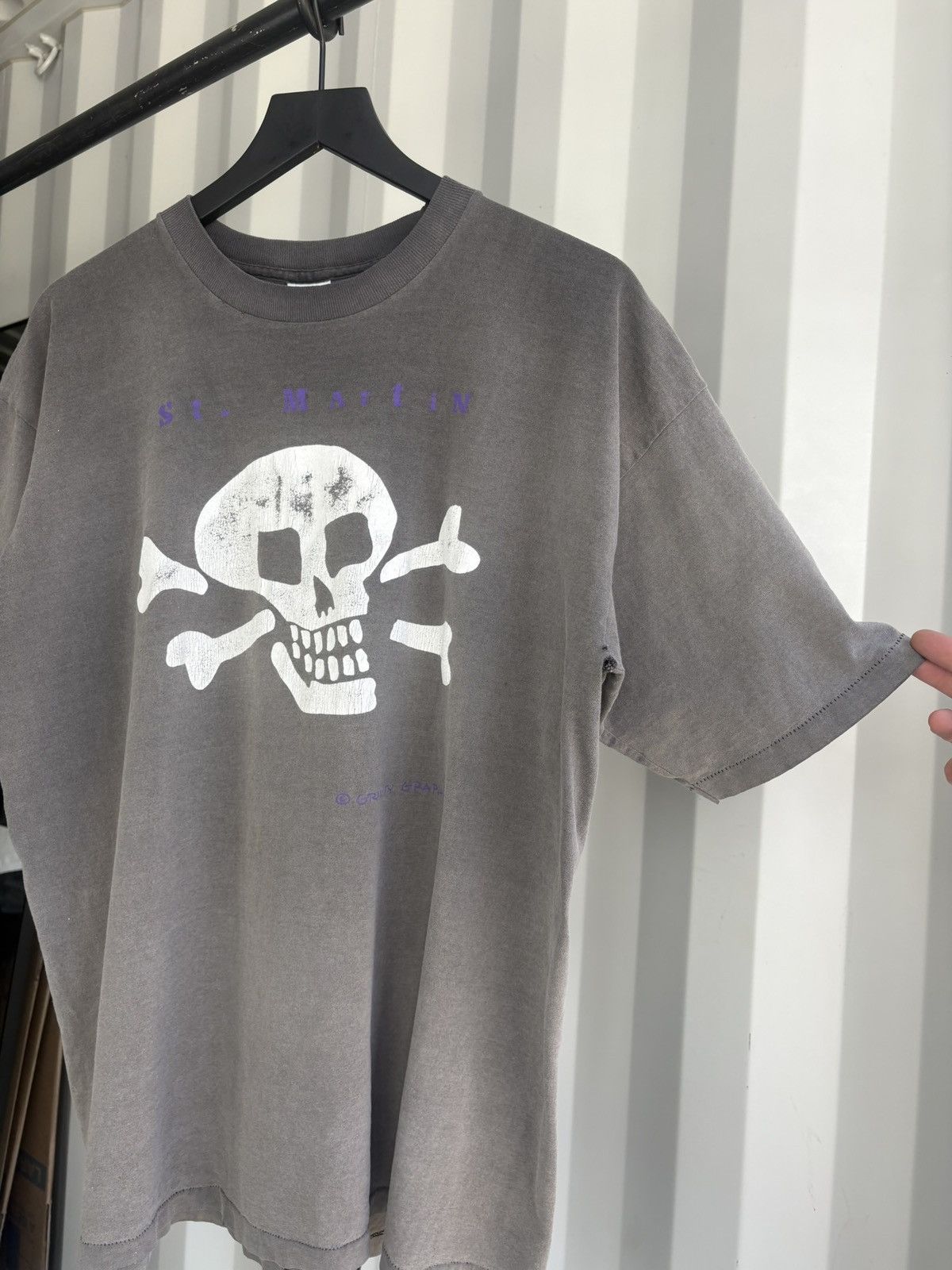 Vintage Vintage St Martin Wheres The Booty Faded Shirt Grunge Band Size US XL / EU 56 / 4 - 2 Thumbnail