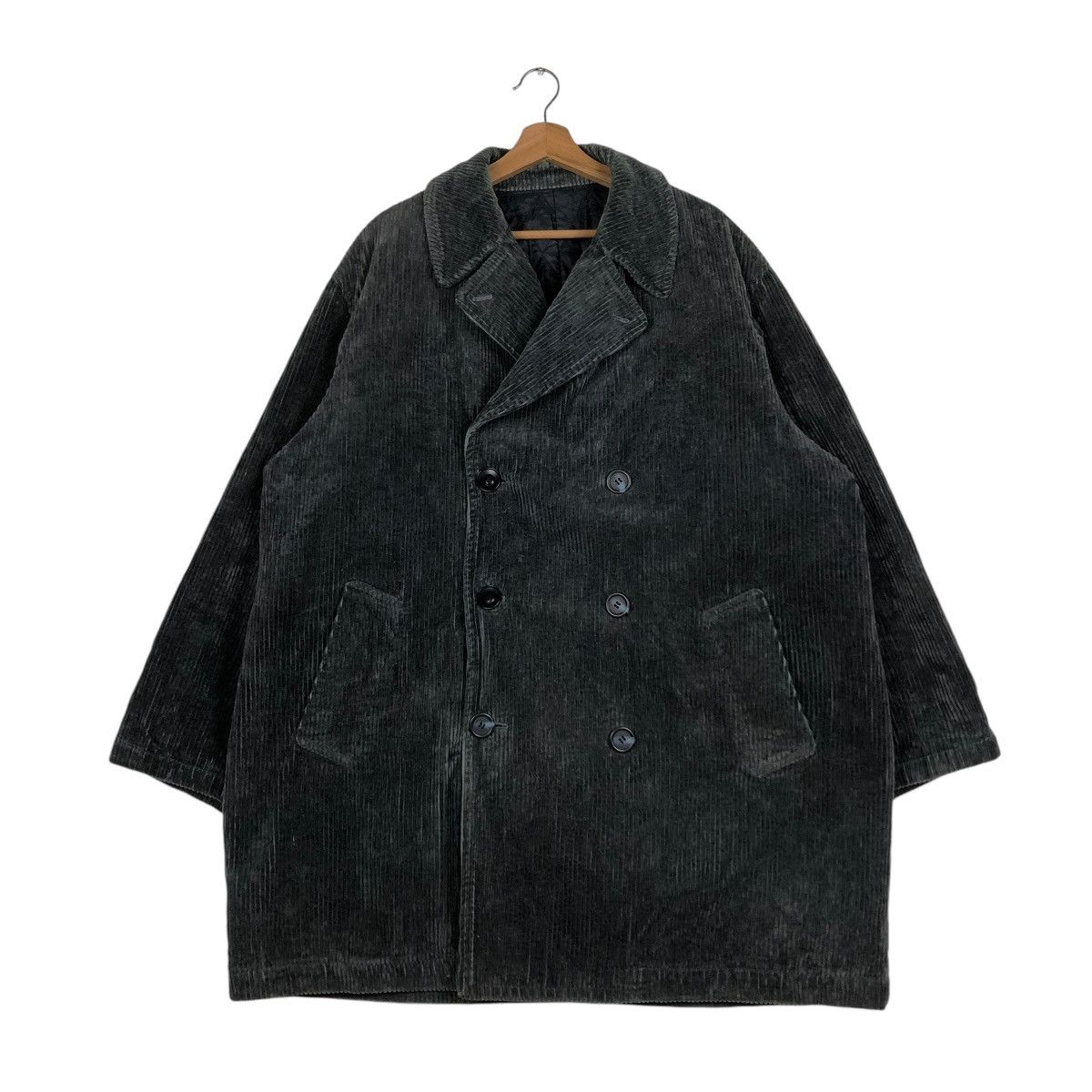 Yohji Yamamoto 🔥VINTAGE LONG JACKET CORDUROY YOHJI YAMAMOTO AAR Size US L / EU 52-54 / 3 - 1 Thumbnail