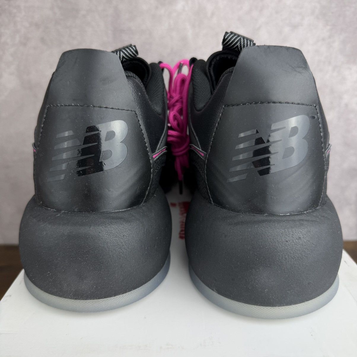 New Balance NEW New Balance Vision Racer Jaden Smith Black Pink MSVRCJSH Size US 14 / EU 47 - 6 Thumbnail