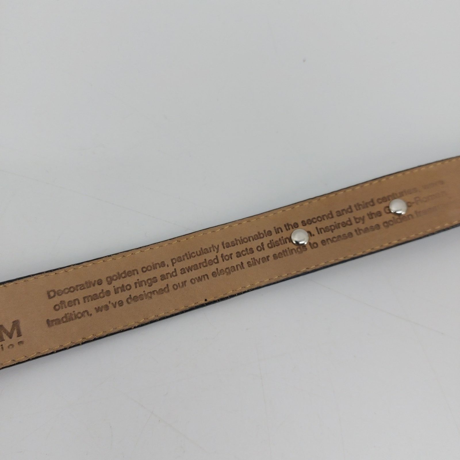 Brighton Brighton Museum Collection Black Leather Belt Coins M Size ONE SIZE - 3 Thumbnail