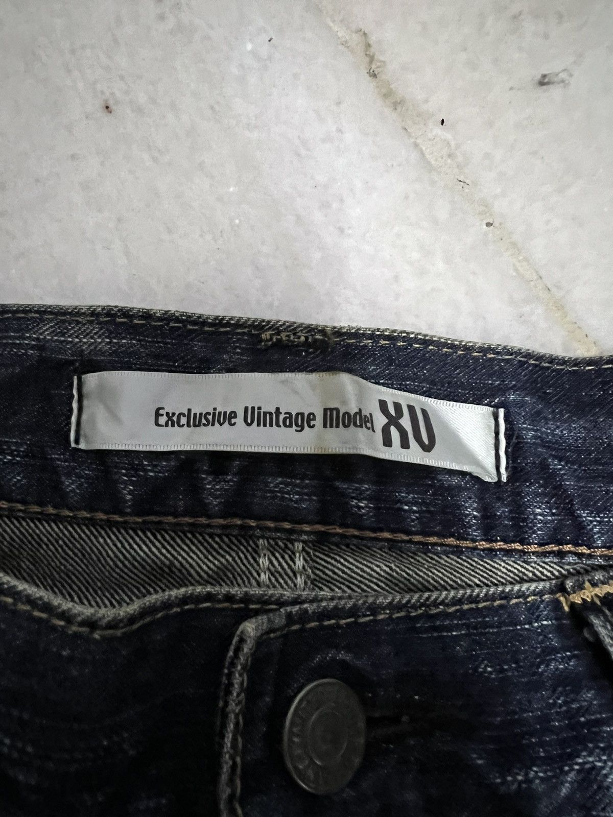 Edwin × If Six Was Nine × Le Grande Bleu (L.G.B.) 💥Baggy💥EDWIN 503XV JEANS VERY RARE Size US 33 - 19 Thumbnail