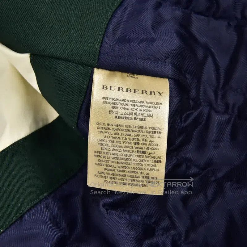 Burberry Burberry Green Cotton Women's Trench Coat. Size L / US 10 / IT 46 - 5 Thumbnail