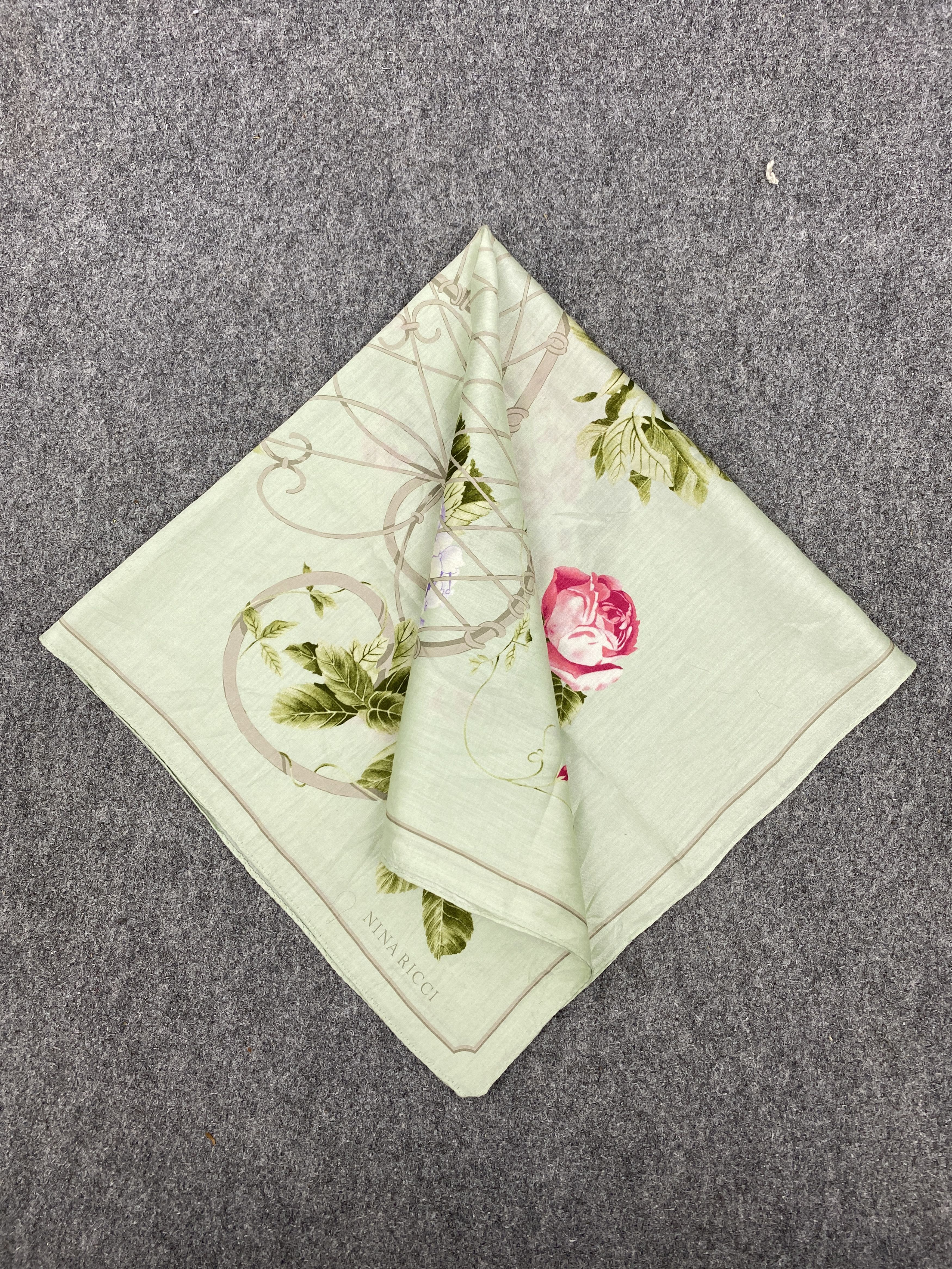 Japanese Brand Nina Ricci Handkerchief / Neckerchief / Bandana HKC0641 Size ONE SIZE - 3 Thumbnail