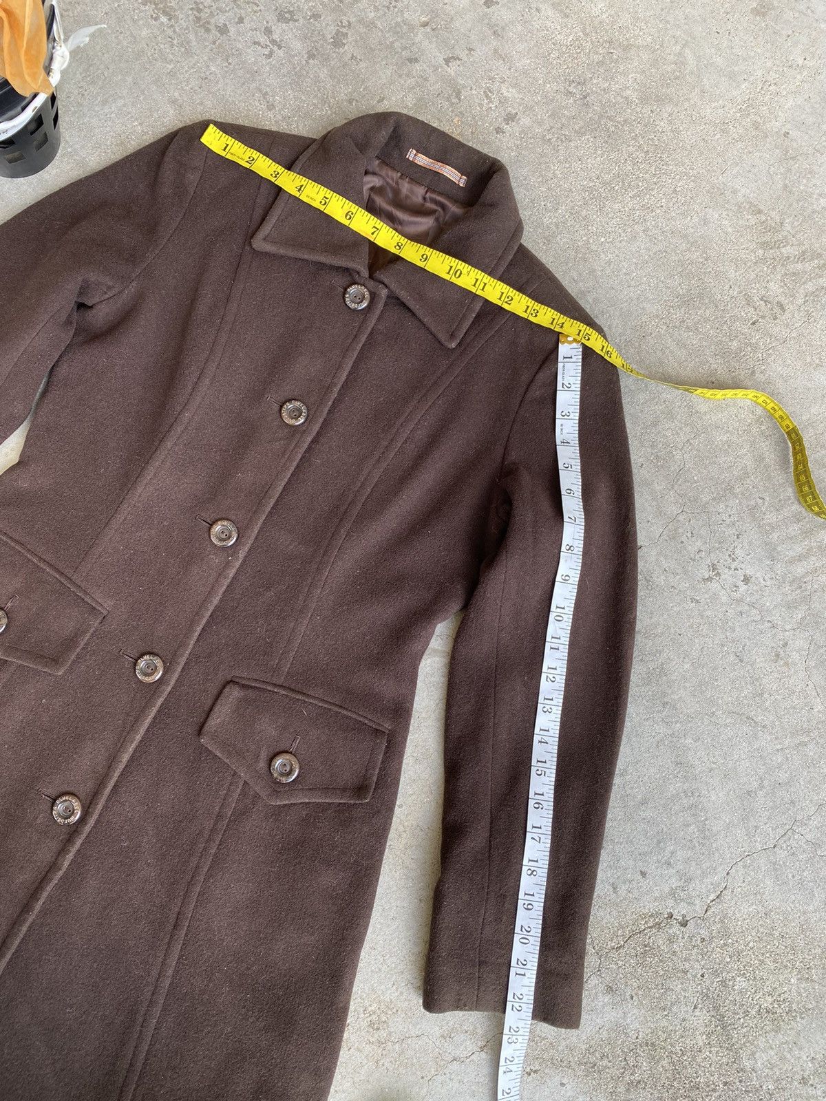 Burberry Burberry Wool Coat Long Jacket Size S / US 4 / IT 40 - 11 Thumbnail