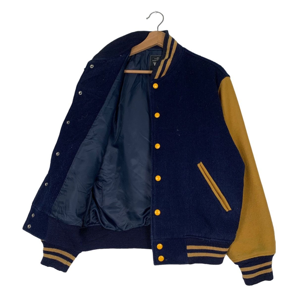 Japanese Brand VAN JAC Wool Varsity Jacket #0467-C21 Size US M / EU 48-50 / 2 - 9 Thumbnail