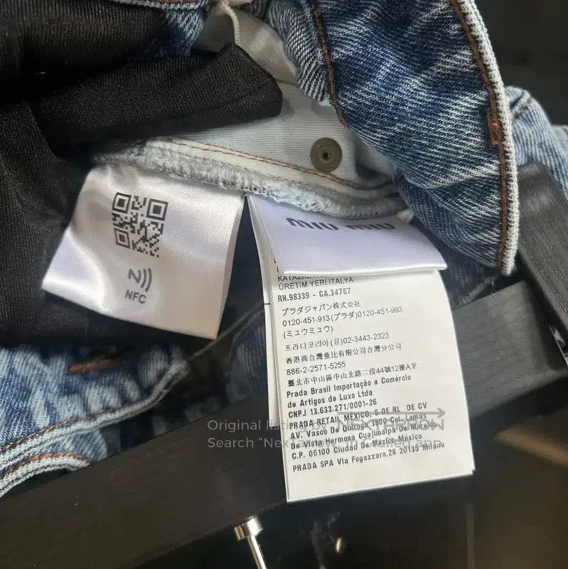 Miu Miu Light Blue Cotton Women's Shorts .