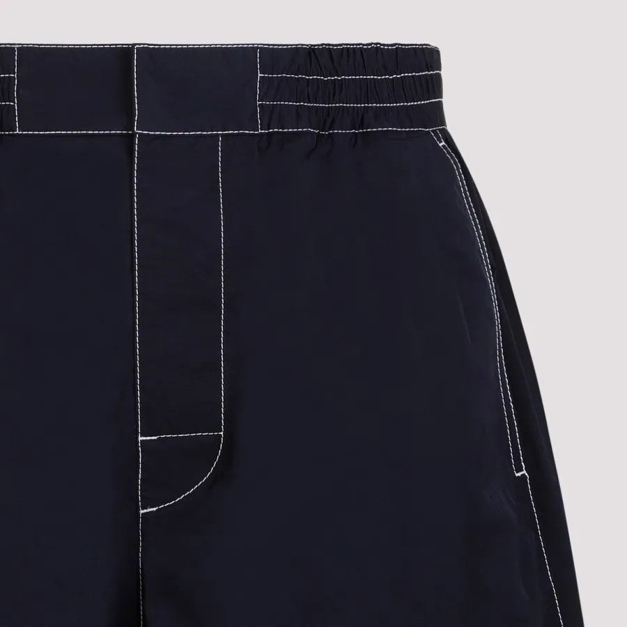 Bottega Veneta o1s1rm1125 Straight Leg Pants in Navy Size US 36 / EU 52 - 4 Thumbnail