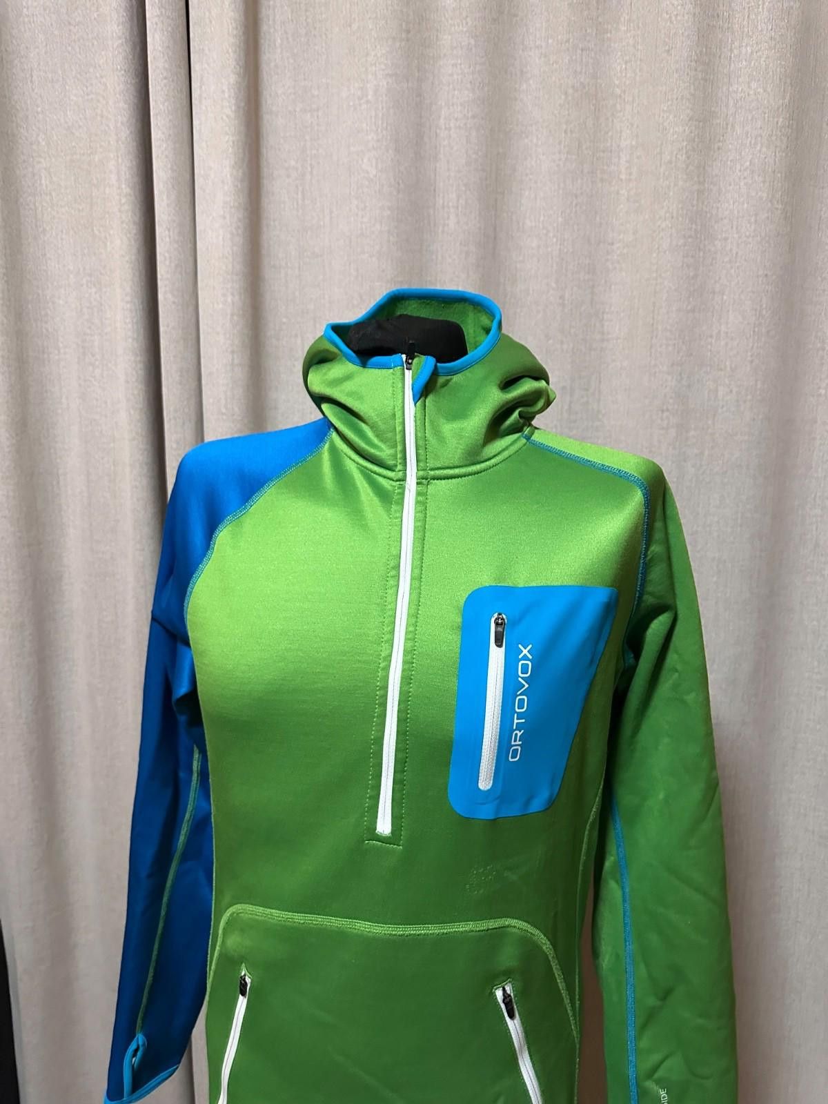 ORTOVOX Ortovox Mens 1/2 Zip Merino Pullover Fleece Hoodie size M Size US M / EU 48-50 / 2 - 2 Thumbnail