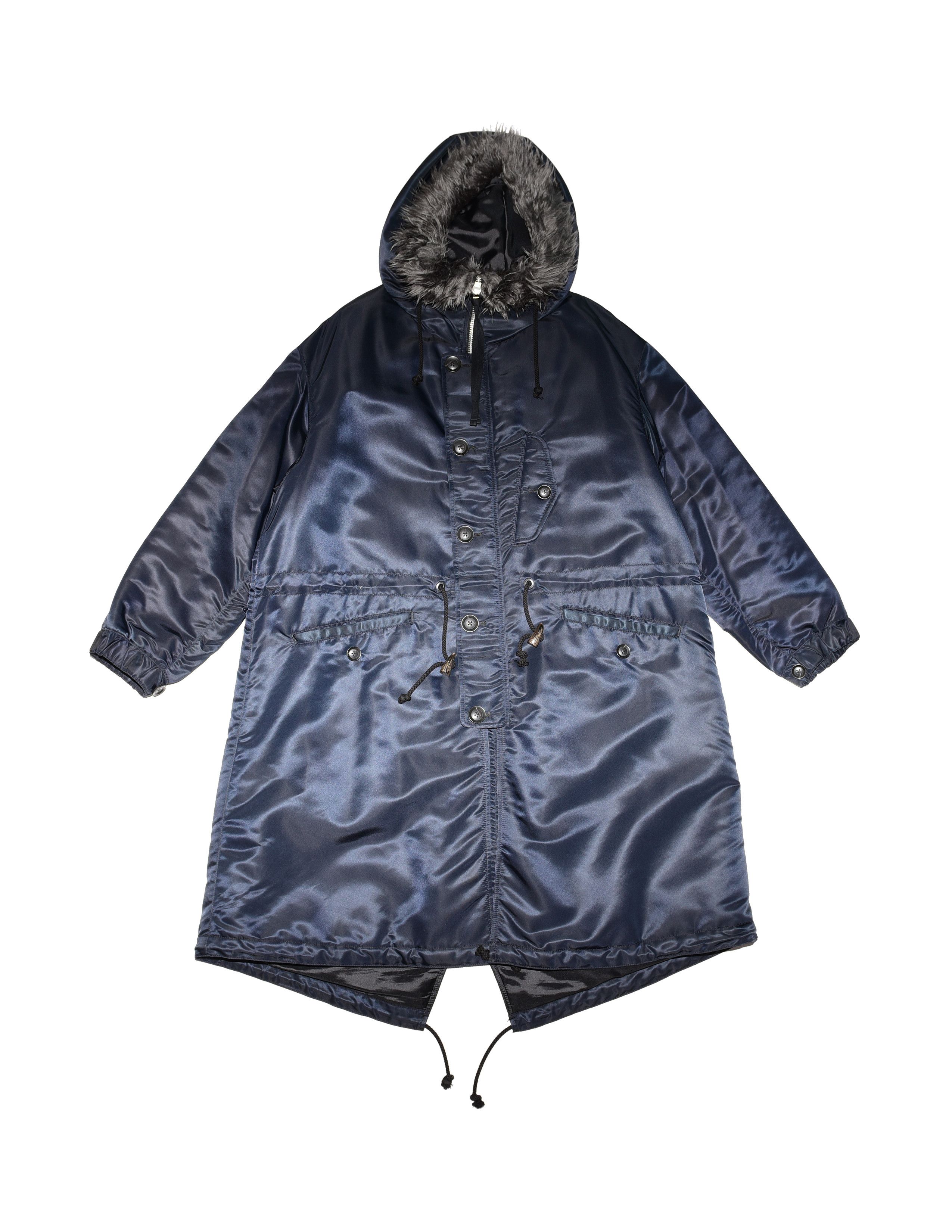 Yohji Yamamoto Yohji Yamamoto M-51 Nylon Twill Big Mod Parka Size US XXL / EU 58 / 5 - 1 Thumbnail