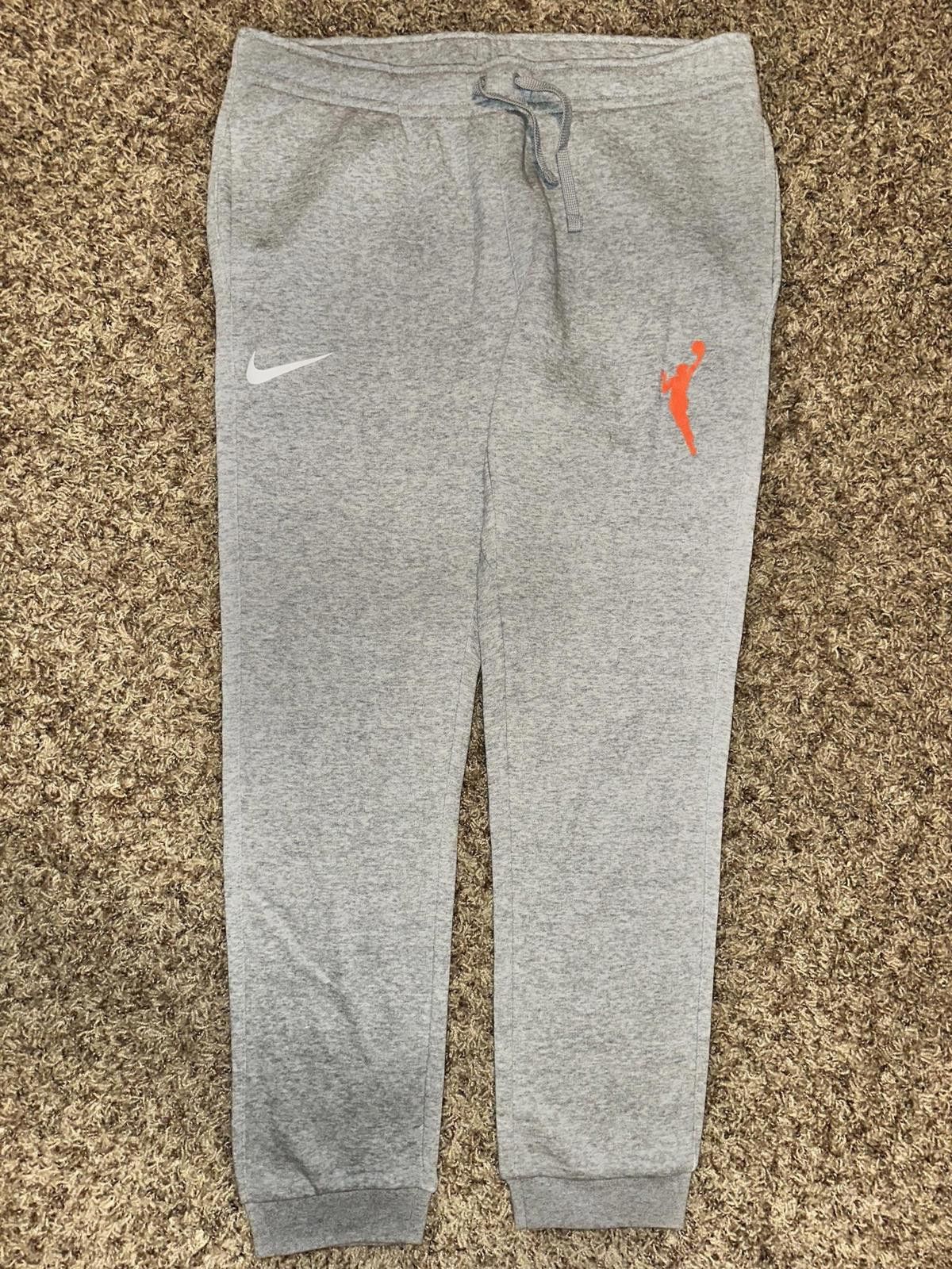 Nike Team 13 Nike Club Fleece WNBA Grey Joggers Size US 34 / EU 50 - 1 Thumbnail