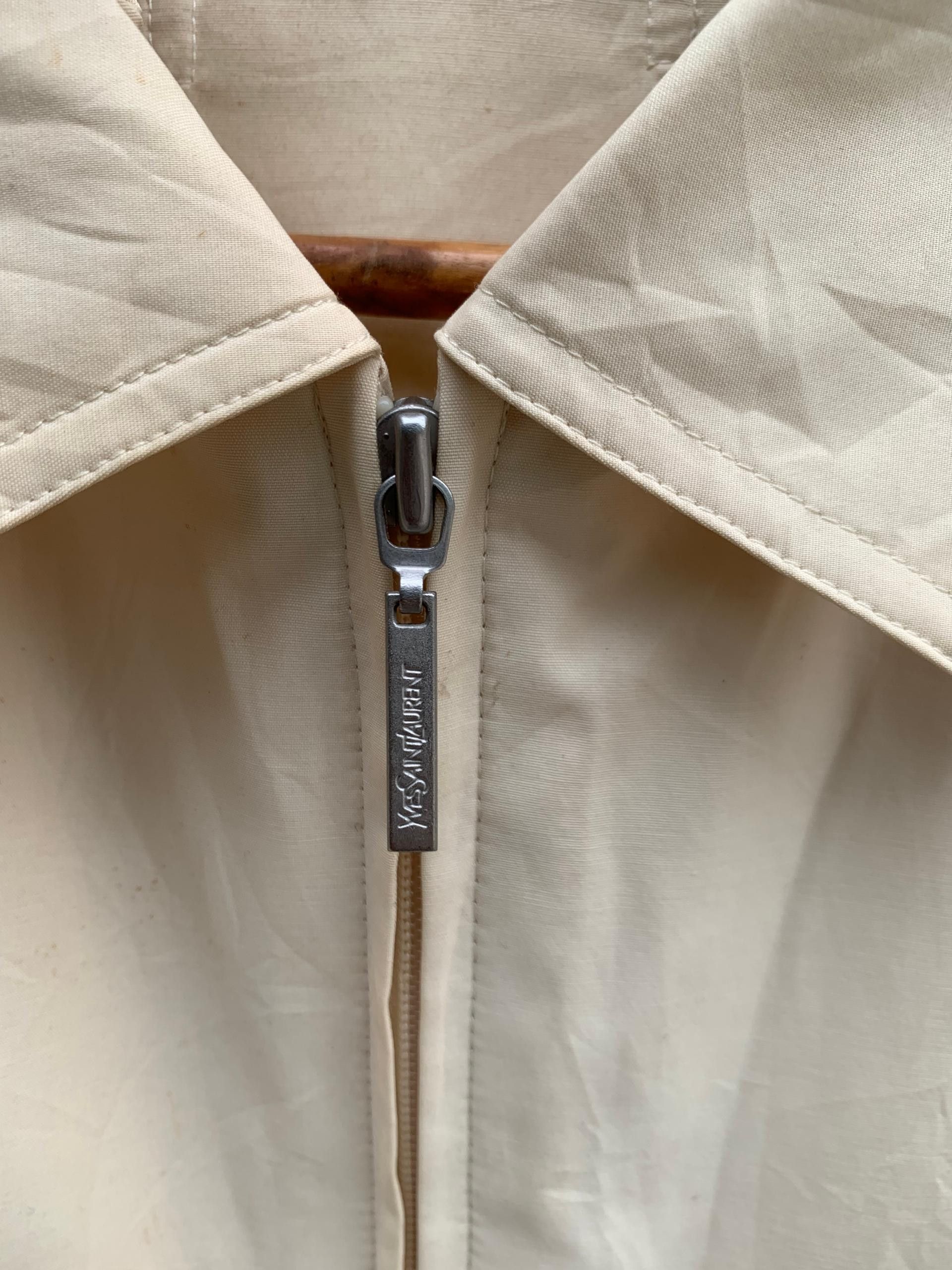 Yves Saint Laurent Vintage Yves Saint Laurent Pour Homme Zipper Jacket Size US M / EU 48-50 / 2 - 10 Thumbnail