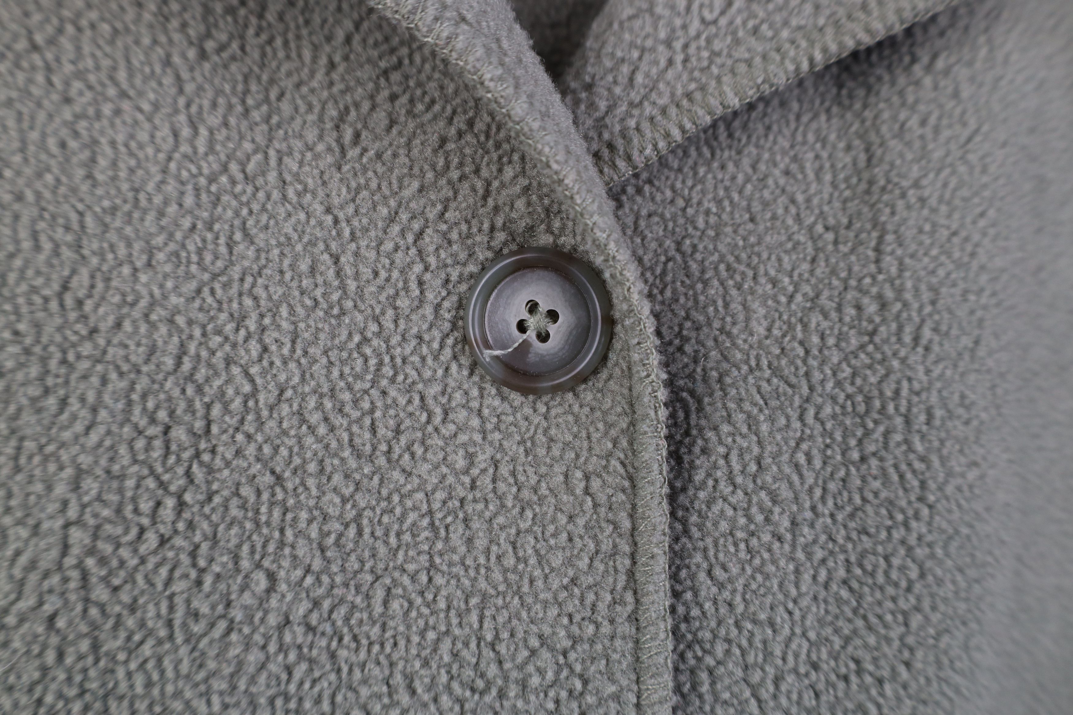 Eddie Bauer Vintage 90s Eddie Bauer Fleece Cardigan Jacket Green USA Size L / US 10 / IT 46 - 4 Thumbnail