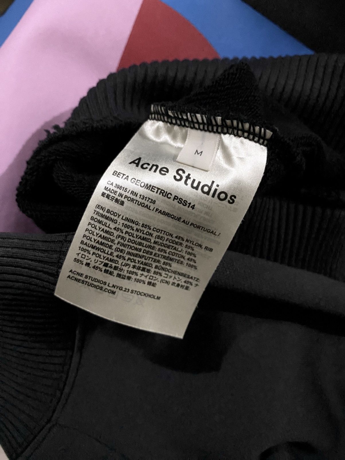 Acne Studios Acne studios SS14 Beta Geometric Oversized Sweatshirt Size US M / EU 48-50 / 2 - 7 Thumbnail