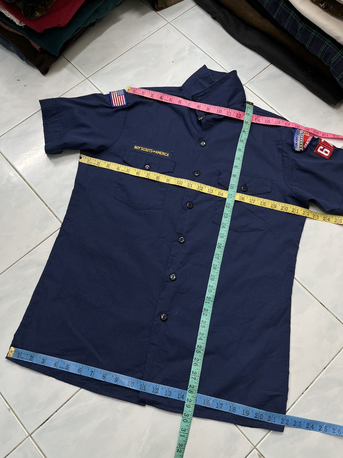 Vintage 🔥🔥🔥STEALS VTG BOYS SCOUTS OF AMERICA SHIRTS Size US L / EU 52-54 / 3 - 12 Thumbnail