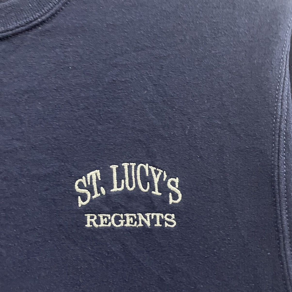 Vintage 🔥Vintage Saint Lucy Regents Embroidered Sweatshirts Size US XXS / EU 40 - 4 Thumbnail