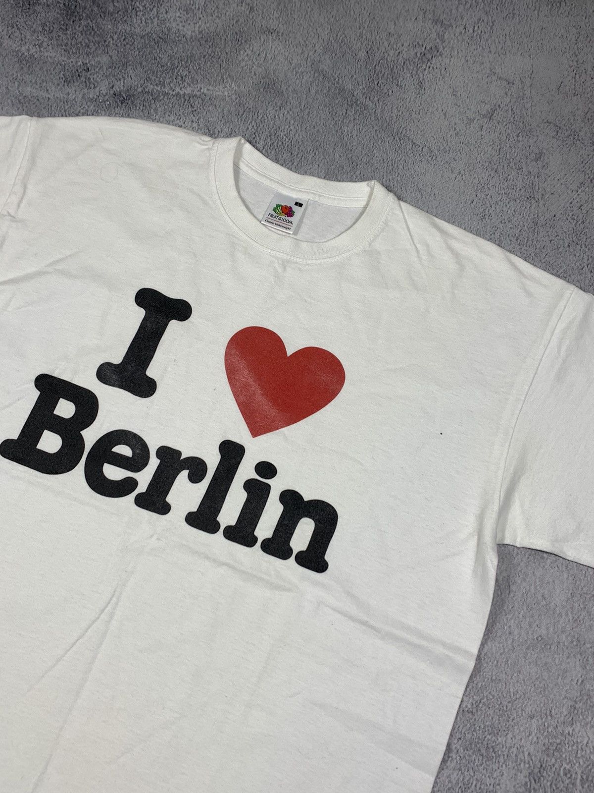 I Love NY × Vintage Vintage I Love Berlin tee big logo streetwear style size L Size US L / EU 52-54 / 3 - 2 Thumbnail