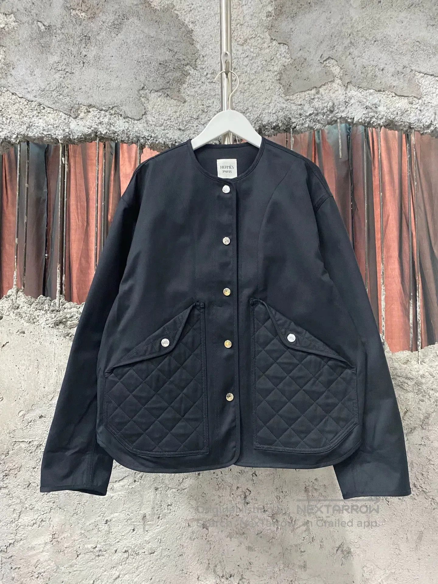 Hermes Hermes Quilted Cotton Coat. Size US XS / EU 42 / 0 - 1 Thumbnail