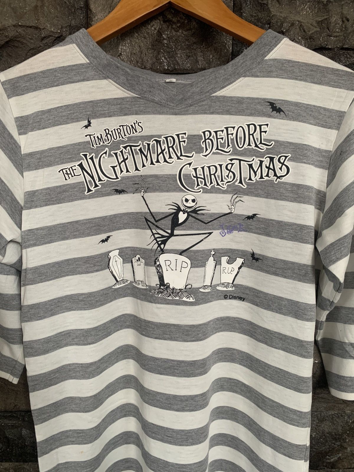 Monies Vintage Nightmare Before Christmas Horror Gothic Movie Tees Size US M / EU 48-50 / 2 - 2 Thumbnail