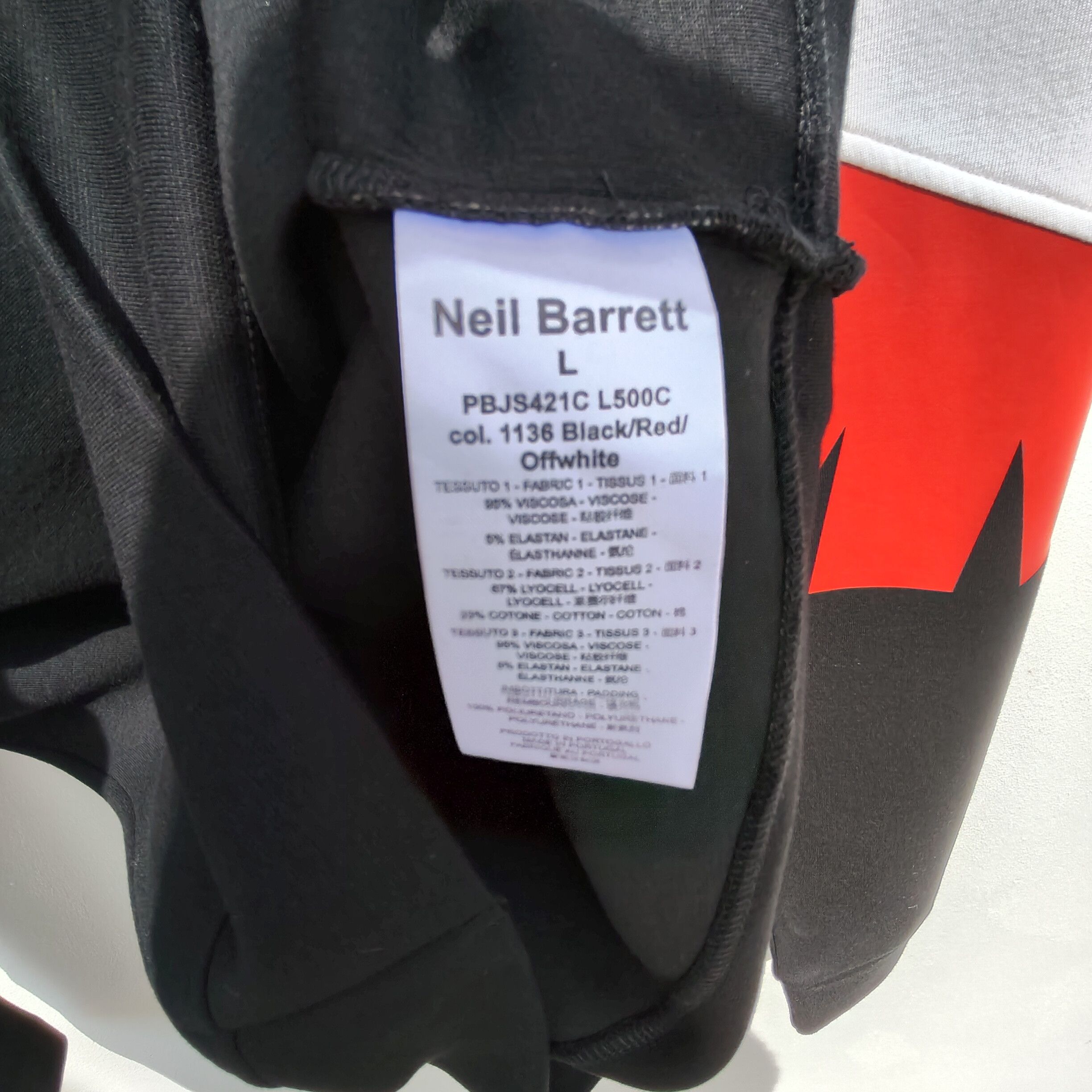 Neil Barrett Framis eagle neoprene sweatshirt Size US L / EU 52-54 / 3 - 9 Thumbnail
