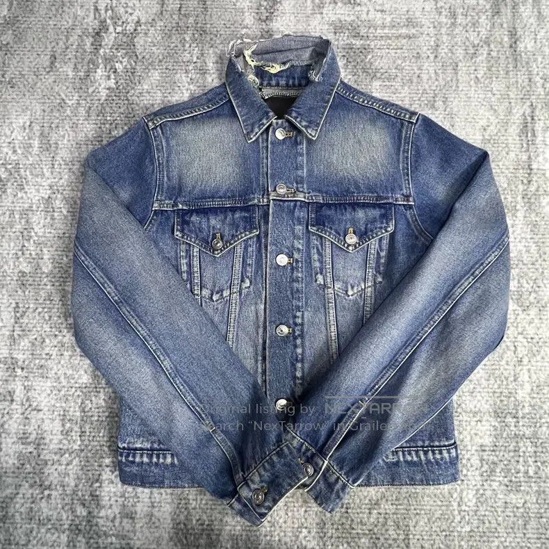 Balenciaga Balenciaga Washed destroyed denim Size US S / EU 44-46 / 1 - 1 Thumbnail