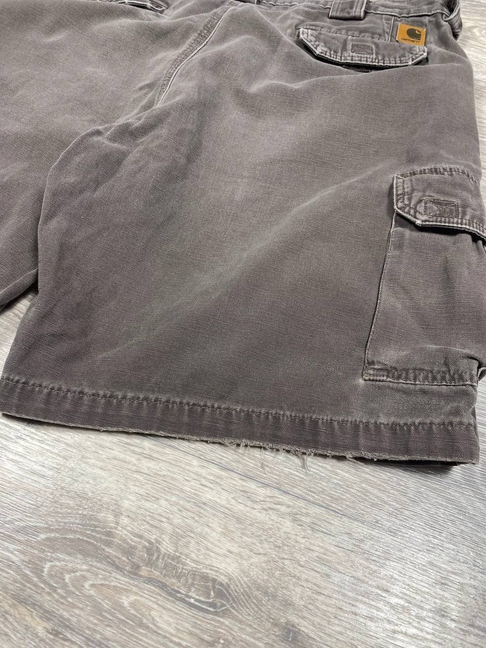 Carhartt Vintage 90s Carhartt Shorts Men 38 Canvas Work Brown USA Size US 38 / EU 54 - 4 Thumbnail