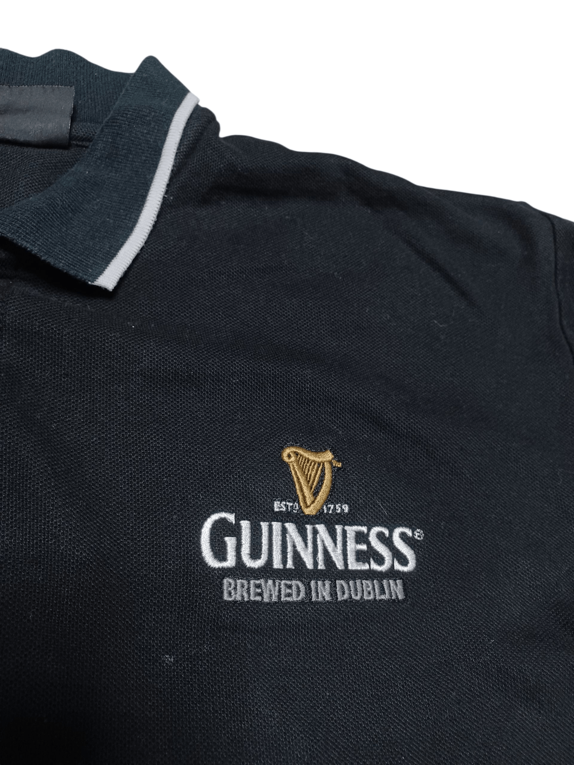 Other GUINNESS DUBLIN IRELAND BEER POLO SHIRT EMBROIDERED LOGO Size US L / EU 52-54 / 3 - 3 Thumbnail