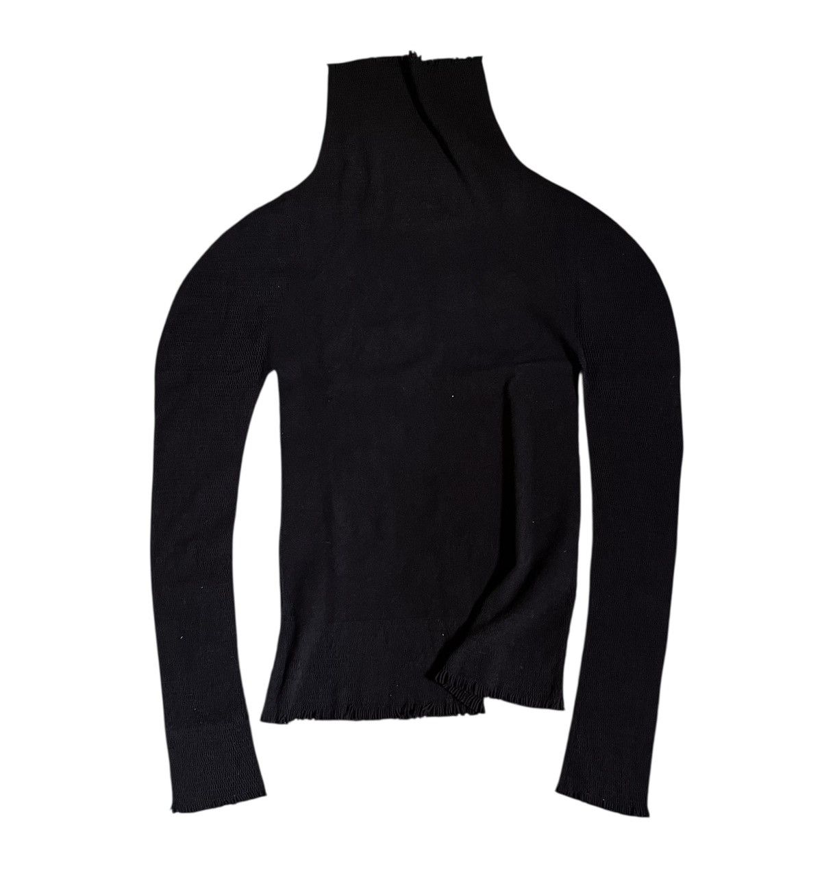 Homme Plisse Issey Miyake TAX FREE 🇺🇸 issey miyake fete avant garde fringe turtleneck Size S / US 4 / IT 40 - 1 Thumbnail