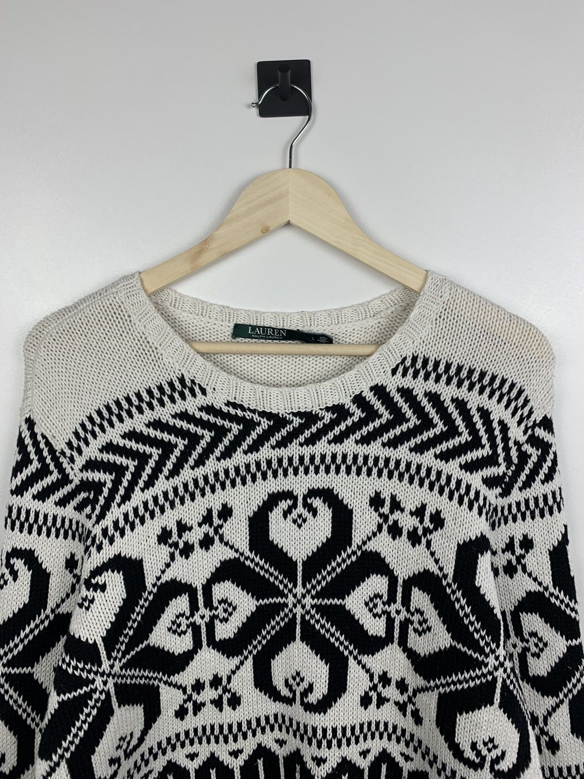 Lauren Ralph Lauren Y2K Lauren Ralph Lauren Fair Isle Winter Sweater Norway 90’s Size L / US 10 / IT 46 - 2 Thumbnail