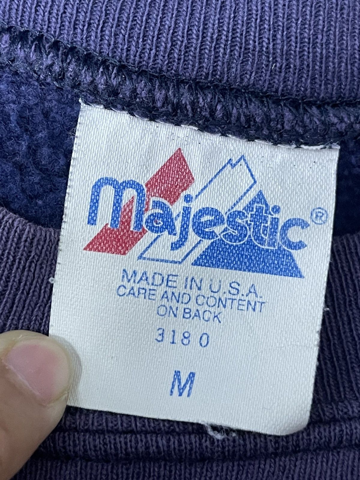 Majestic × Vintage Vintage Mariners Made USA Sweatshirt Size US M / EU 48-50 / 2 - 11 Thumbnail